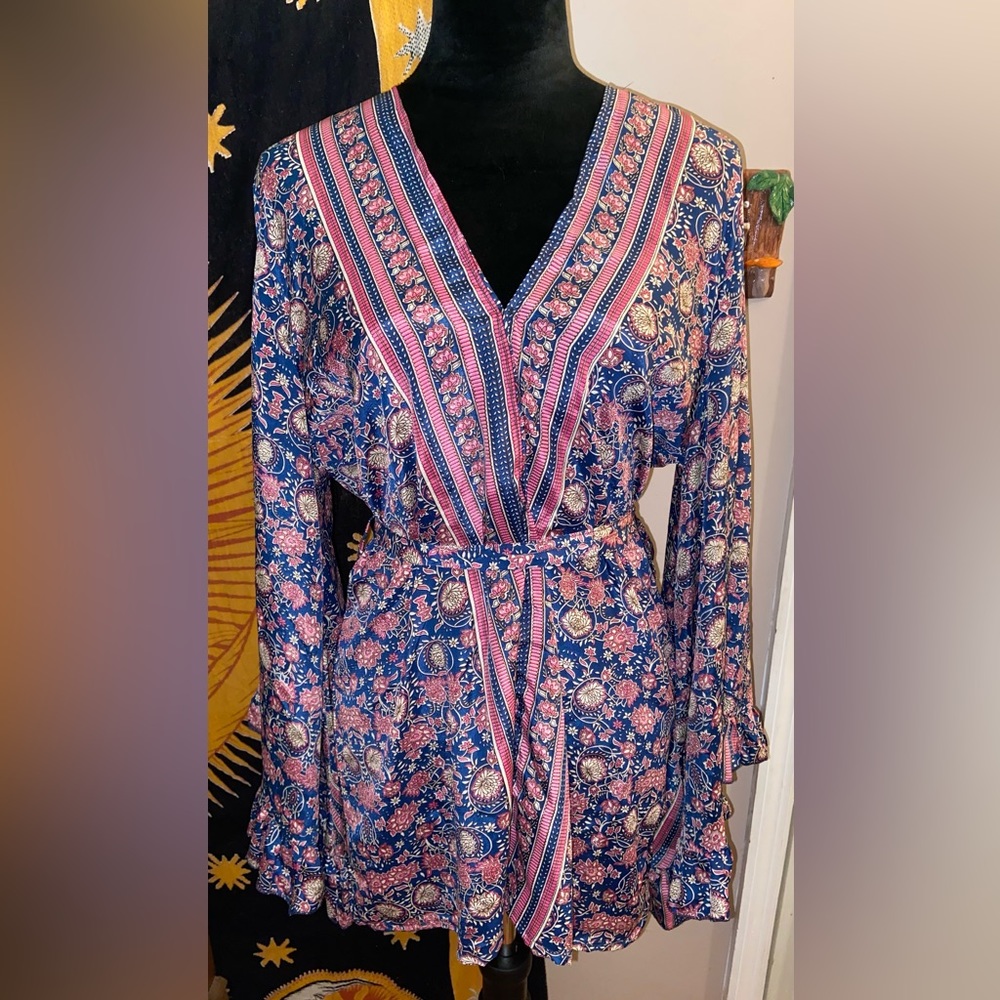 Silk Kimono Top
